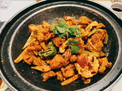 干锅牛蛙-渝蛙馆(新百店)