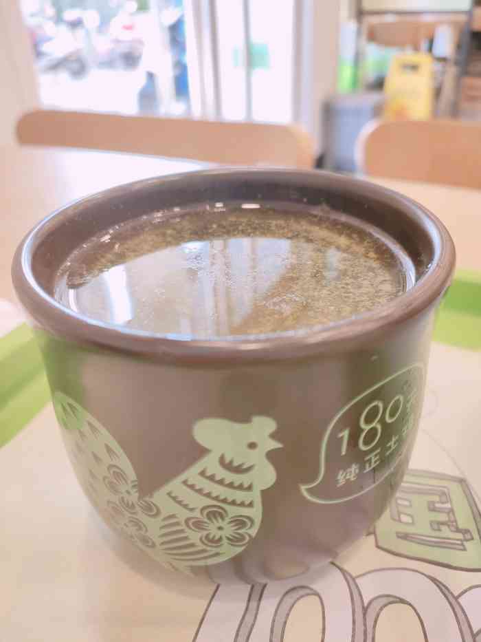 老乡鸡(蚌埠百大拓基广场店)-"每天早上一杯暖暖的豆浆,美味可口的大