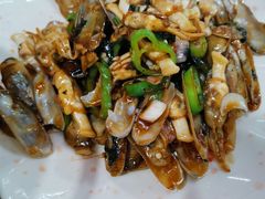 紫苏豉汁炒圣子-南记食粥坊·宵夜大排档(岭南分店)