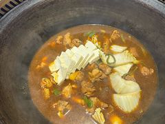 -土灶台东北大块肉烧烤(风景城邦店)