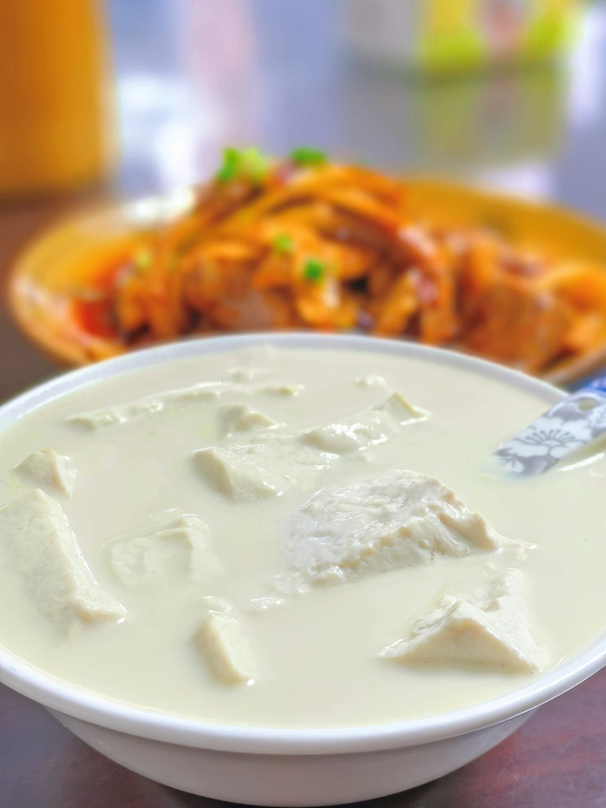 路过荣县当然过来尝一尝.
浑浆豆花花