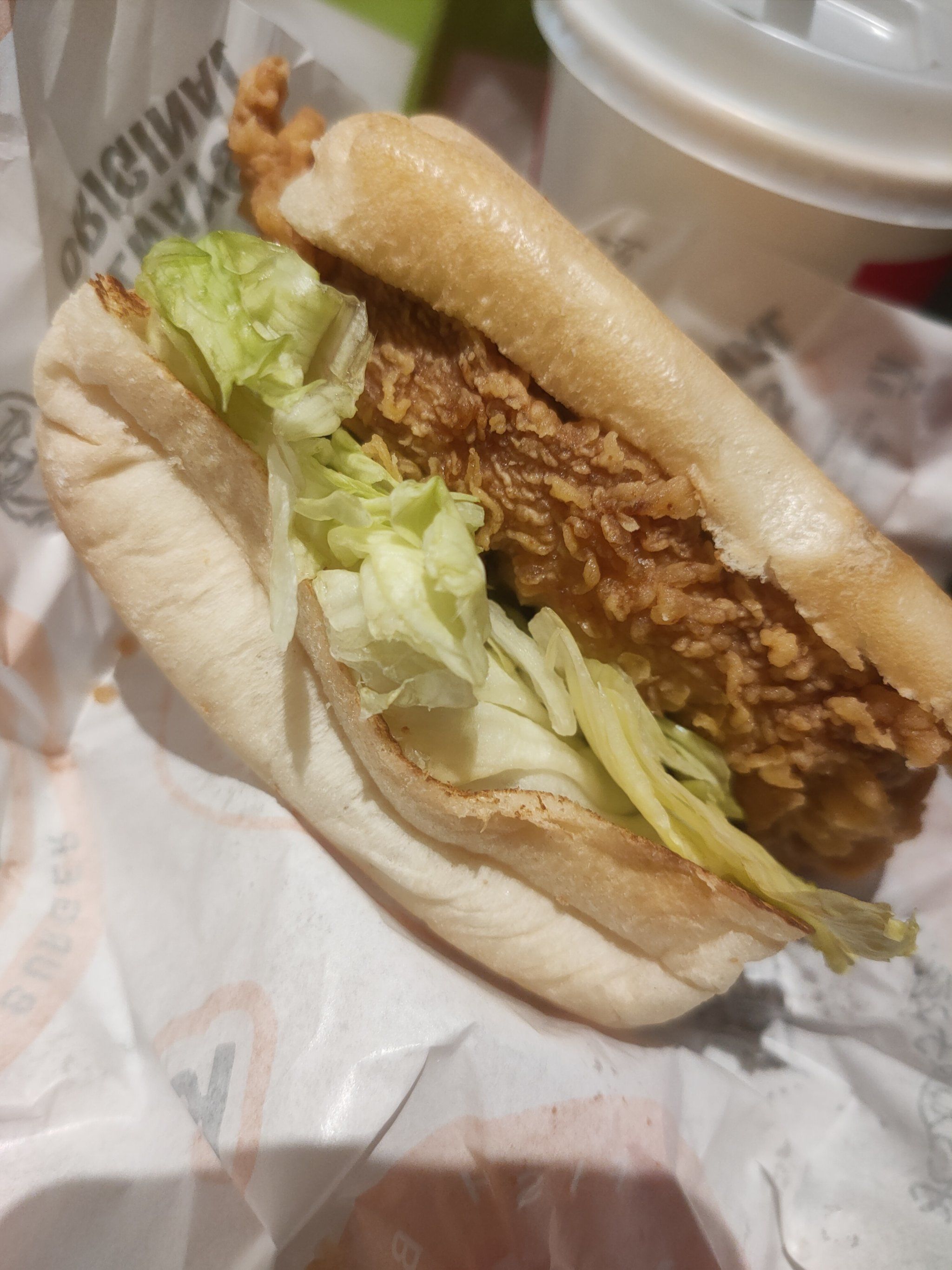 肯德基黄金脆皮鸡帕尼尼
